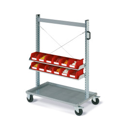 Assembly trolley FOX with COMPAT boxes Dim.2 read colour