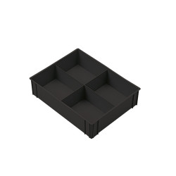 Trennwand-Kasten 4 Fächer ESD