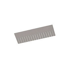 Comb divider 355 x 120 h mm step 24mm