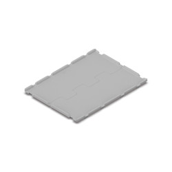 2-parts lid with hinges