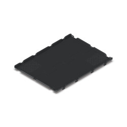 2-parts lid with hinges