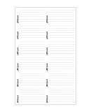 Foglio 12 etichette per misura 4 - 4A5