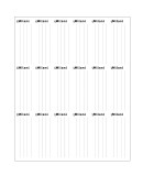 Sheet 18 labels for size 4A2