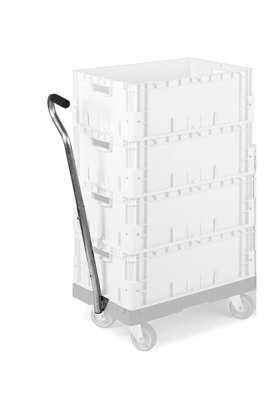 Height-adjustable telescopic drawbar