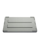 Lid for collection of used batteries