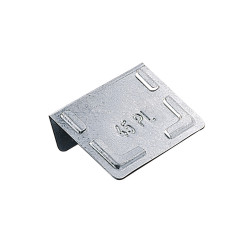Porta cartellino zincato inclinato per misure 5P4 - 5