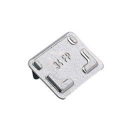 Porte-étiquette galvanisé incliné pour tailles 4 - 4A5