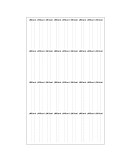 Foglio 36 etichette per misura 1