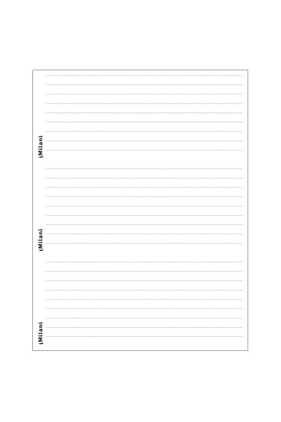 Feuille de 3 étiquettes inférieures pour taille 5P4 - 5