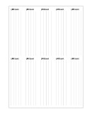 Sheet 10 upper labels for size 5P4- 5