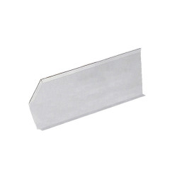 Verzinkter Unterteiler, Längsrichtung, Größe 5P4, mit Paar verzinkter Querhalterungen