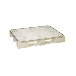 Palette mit Einfassung