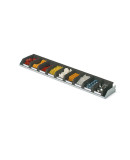 Mensola prof.150 mm con 9 contenitori COMPAT mis.1 Ecogreen