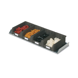 Étagère fixe, prof.295 mm bacs COMPAT Ecogreen Taille.3A2
