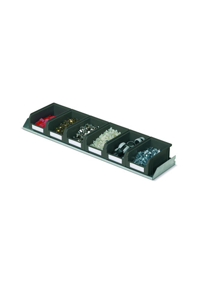 Mensola fissa, prof.205 mm contenitori COMPAT Ecogreen Mis.2