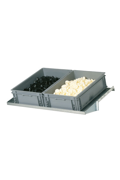 Tiltable shelf,depth.600  mm,  ATHENA boxes h.170