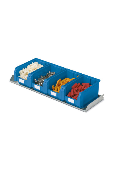 Étagère prof. 295 mm avec 4 bacs COMPAT Taille.3