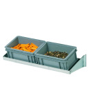 Mensola inclinabile con cassette ATHENA, prof: 220 mm