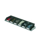 Mensola fissa, prof.205 mm contenitori COMPAT Ecogreen Mis.2
