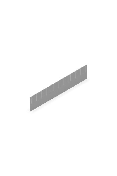 Comb divider 555 x 120 h mm step 24mm
