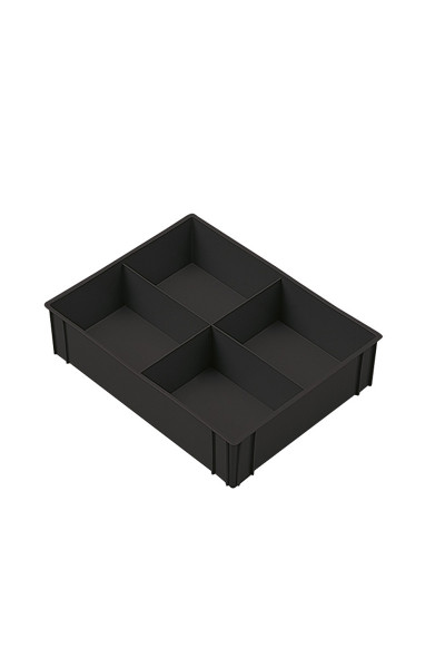 Trennwand-Kasten 4 Fächer ESD