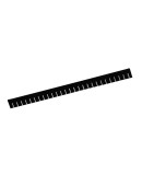 Divisorio a pettine 555 x 45 h mm ESD