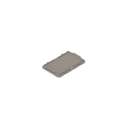 Snap hinged lid
