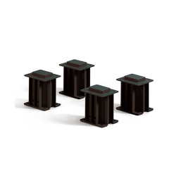 Feet with fixing screws ESD