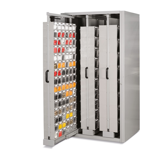 Vertical storage cabinet Practibox